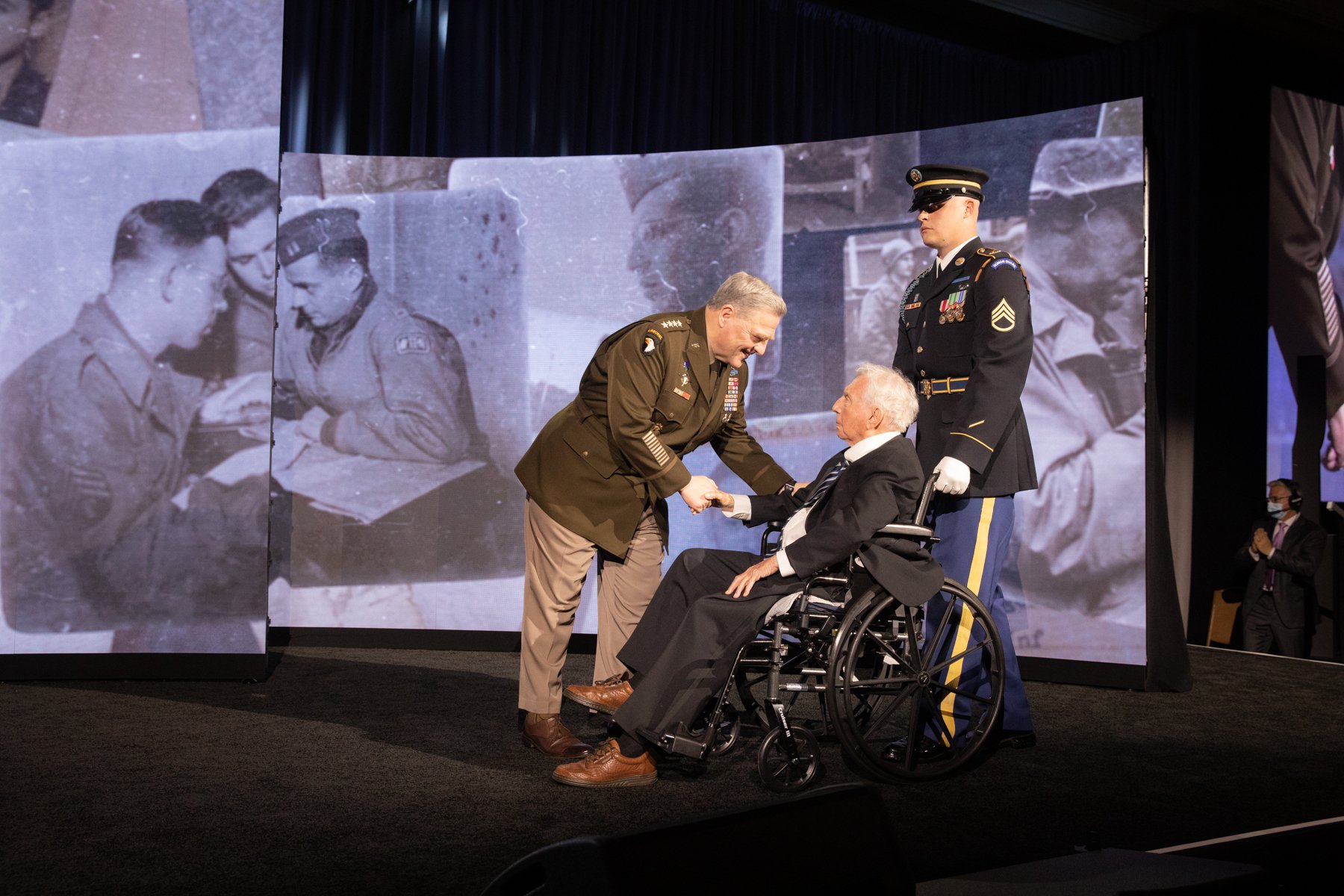 the United States Holocaust Memorial Museum's May 2, 2022 National Tribute Dinner, which honored the Ritchie Boys