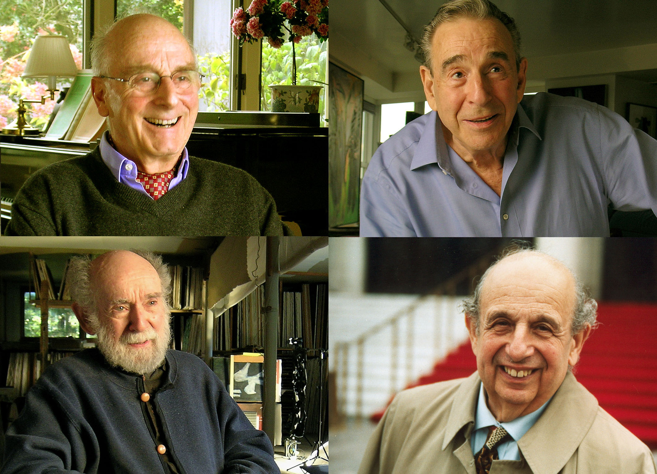 Brombert, Howard, Lewen, Stern today (© TANGRAM)