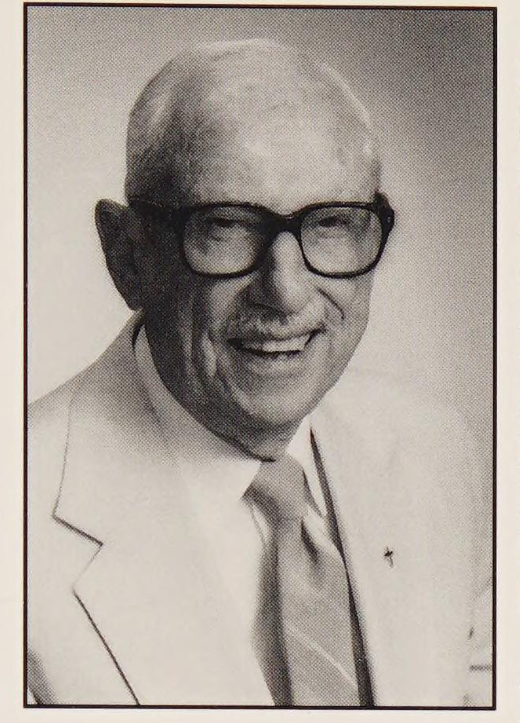 Later-life portrait of Delbert Adolph Schmand (RB Archive)