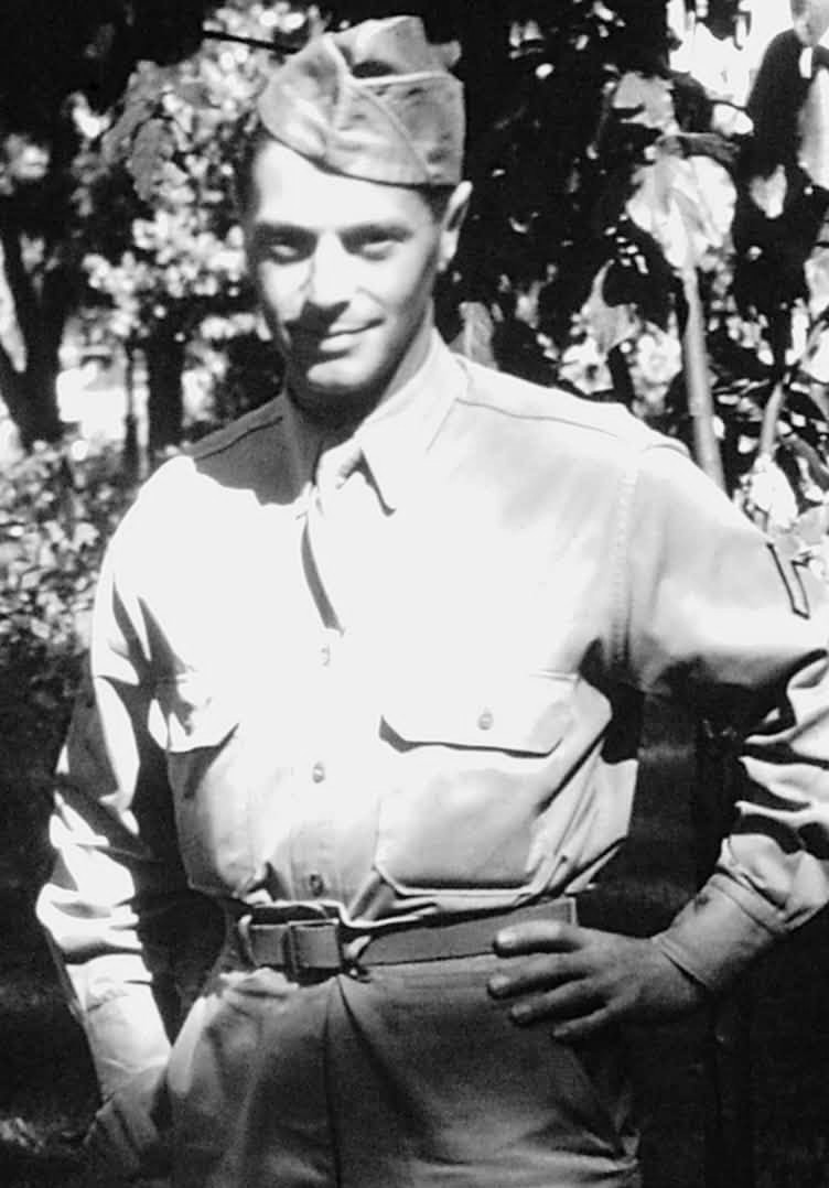 Frank C. Hauser, 1943 or 1944 (photo: Sharon Delaney)