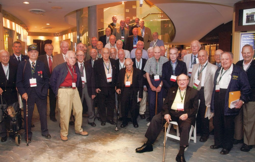 A photo from a Ritchie Boy reunion held in Washington, D.C.
