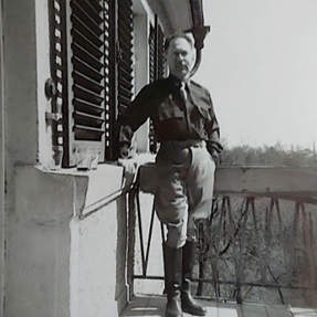 Captain Eric Waldman in Germany