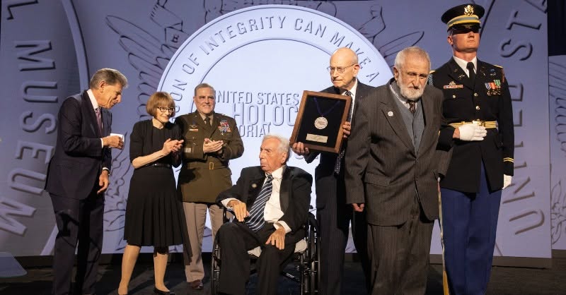 the United States Holocaust Memorial Museum's May 2, 2022 National Tribute Dinner, which honored the Ritchie Boys