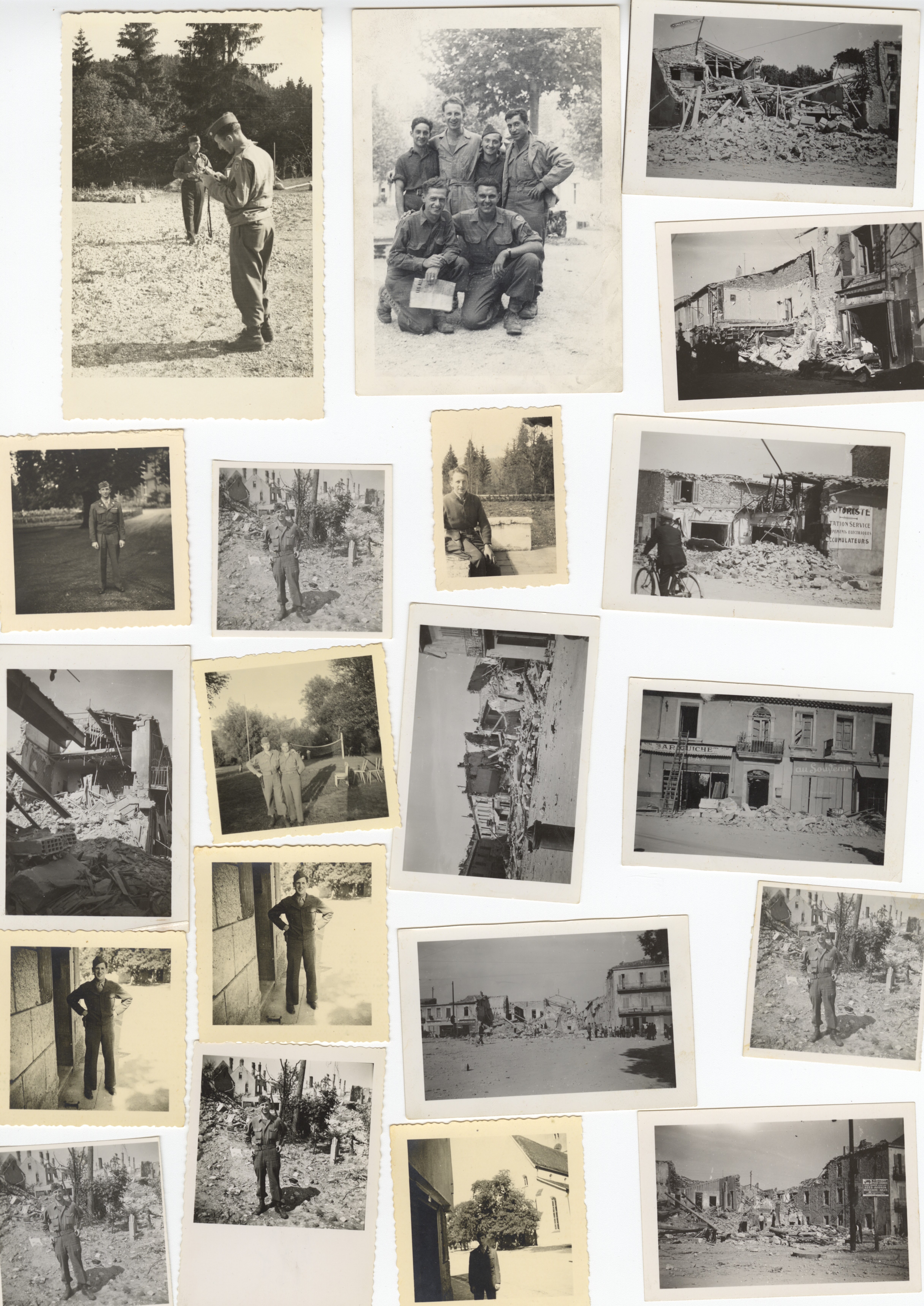 Wartime photograph from family packet (RB Archive).