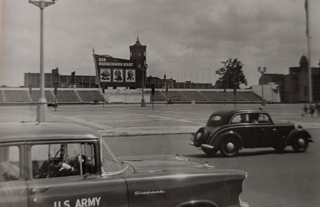 Maz-Engals Plaza East Berlin, Soviet Sector, July 1961
