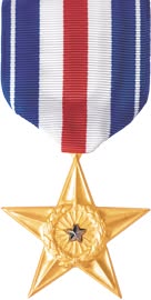 Silver Star medal (not a portrait of Robinow)