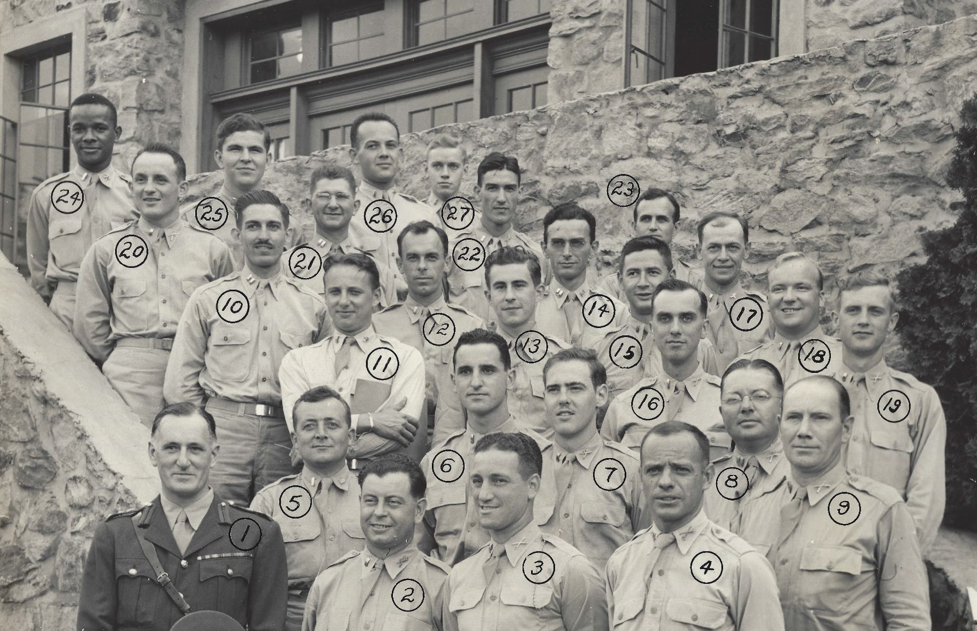First Class photo at Camp Ritchie