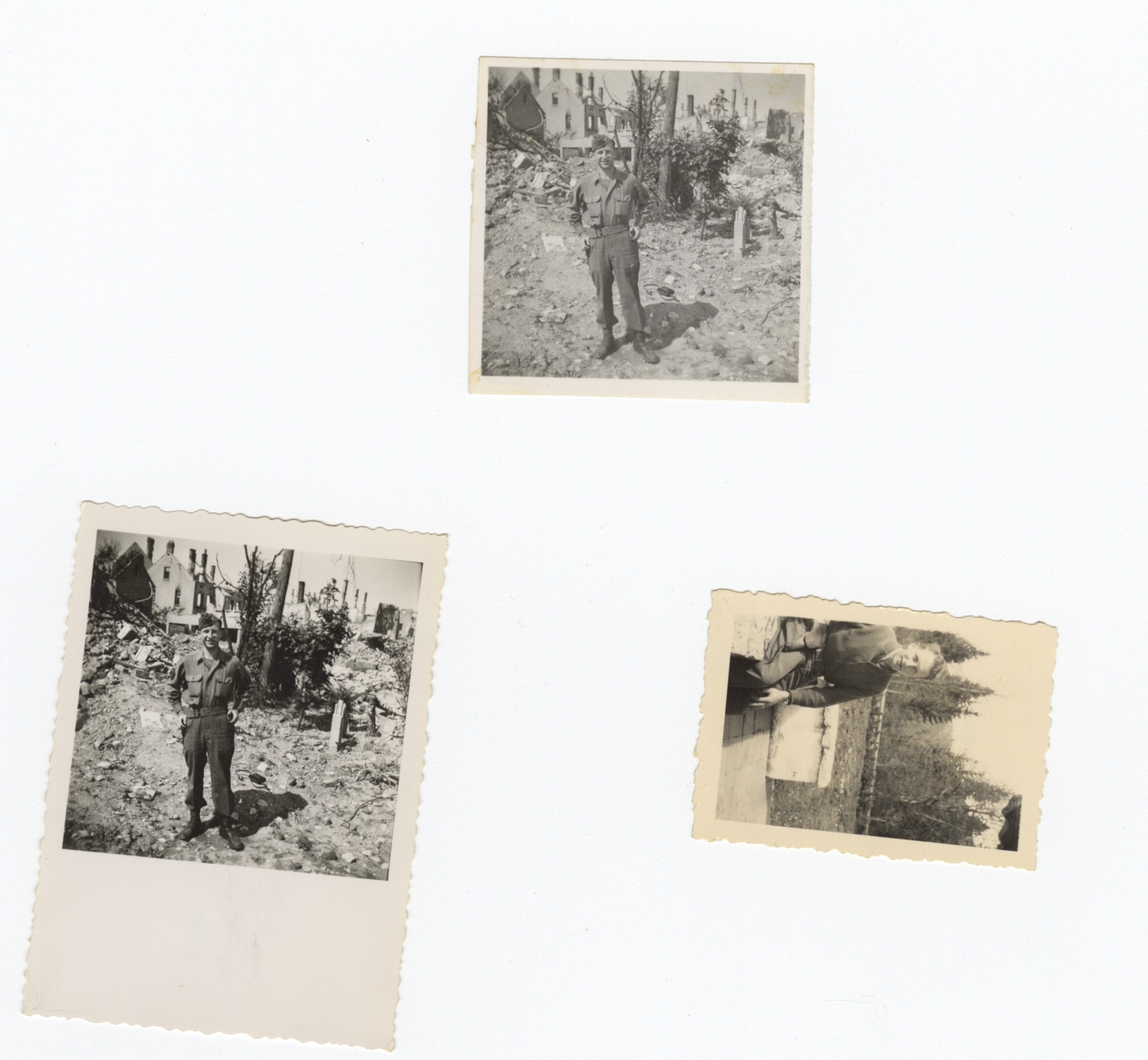 Wartime photograph from family packet (RB Archive).